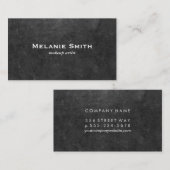 Textur/Schiefer Visitenkarte (Vorne/Hinten)