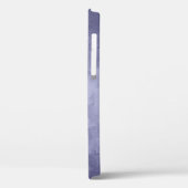 Textur-Selen-Blau-Acryl Case-Mate iPhone Hülle (Rückseite / Links)