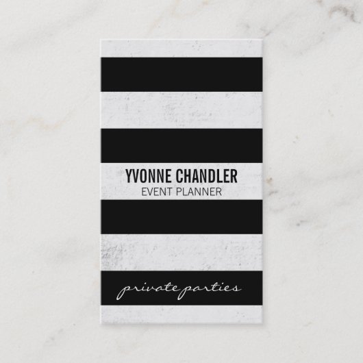 Textur / Streifen Visitenkarte (Vorderseite)