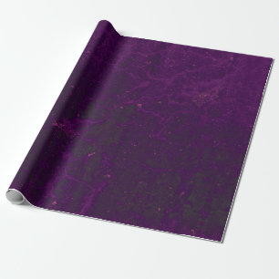 Textur Tiefes Lila Grün Rustikal Vintage Grunge Geschenkpapier