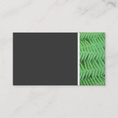 Textur Tone - Ferns Visitenkarte (Rückseite)