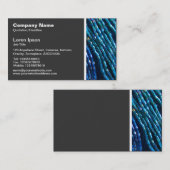 Textur-Tone - Perlen Visitenkarte (Vorne/Hinten)