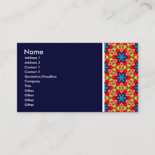 Textur Tone - Terrazzo 04 - Deep Navy Visitenkarte