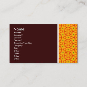 Textur Tone - Terrazzo 05 - Dunkelbraun Visitenkarte