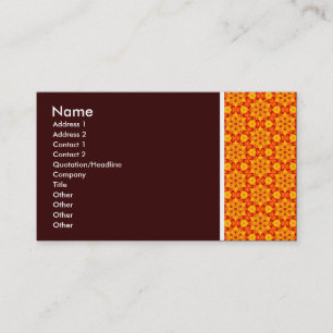 Textur Tone - Terrazzo 08 - Dunkelbraun Visitenkarte