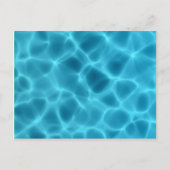 Textur unter Wasser Postkarte (Vorderseite)