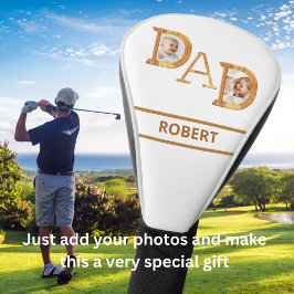Textur-VATER: zwei Fotos Golf Headcover