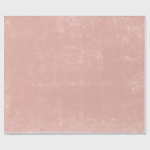 Textur Vintag Blush Pink Decoupage Muster Geschenkpapier (Flach)