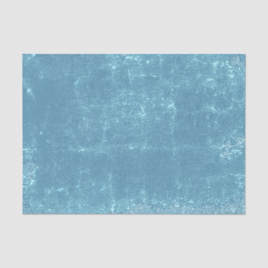 Textur Vintag hellblaue Decoupage Seidenpapier (Vorderseite)