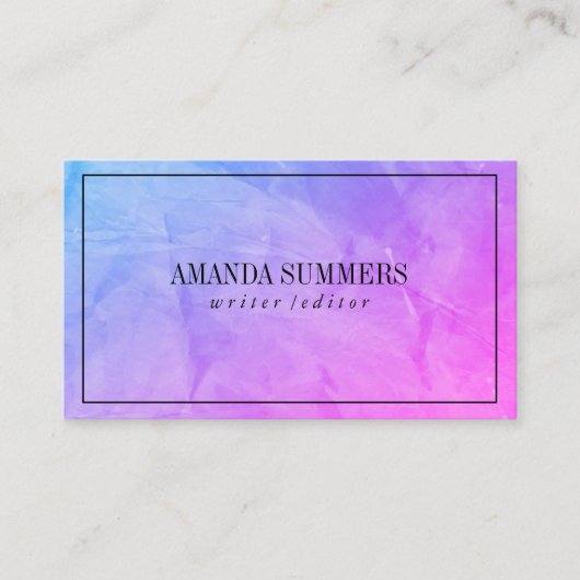 Textur Visitenkarte (Vorderseite)