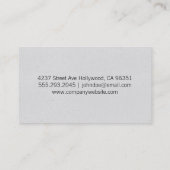 Textur Visitenkarte (Rückseite)