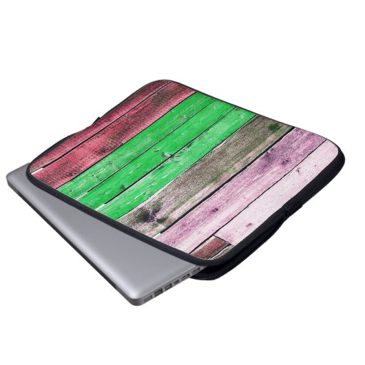 Textur von alten Holzfenceabstract,Hintergründe,br Laptopschutzhülle (Vorne Knopf)