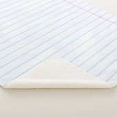 Textur von Notebooks Sherpadecke (3/4)