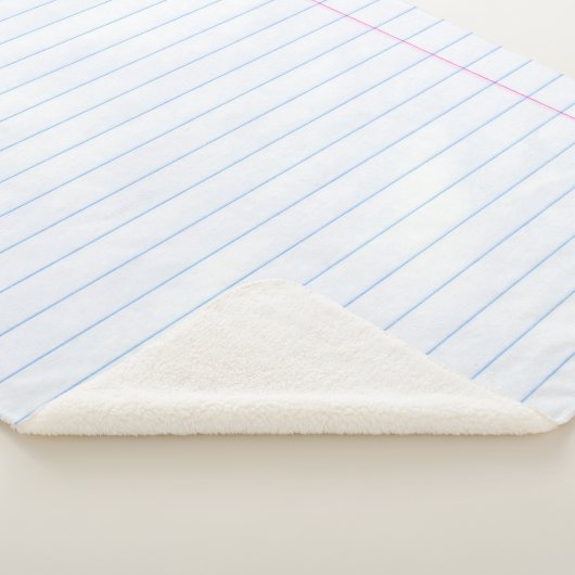 Textur von Notebooks Sherpadecke (3/4)