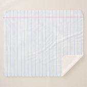 Textur von Notebooks Sherpadecke (Vorderseite (Horizontal))