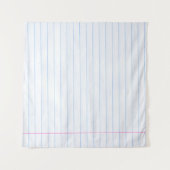 Textur von Notebooks Wandteppich (Vorderseite (Horizontal))