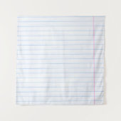 Textur von Notebooks Wandteppich (Vorderseite)