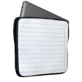 Textur von Papier für Notebooks Laptopschutzhülle (Vorne Rechts)