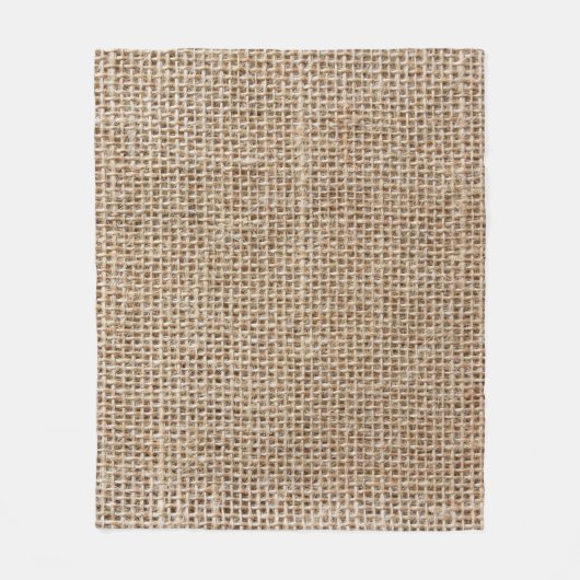 Textur von Rohwäsche Fleecedecke (Vorderseite)