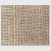 Textur von Rohwäsche Geschenkpapier (Flach)