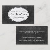 Textur von Schiefer Visitenkarte (Vorne/Hinten)