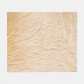 Textur von Ziegenhaaren Fleecedecke (Vorderseite (Horizontal))