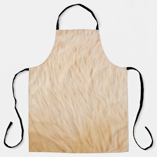 Textur von Ziegenhaaren Schürze (Vorderseite)