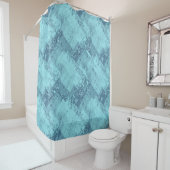 Textur, Wasser und Eis. Duschvorhang (Beispiel)