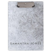 Textur Weiße pdf-Datei Klemmbrett (Vorderseite)