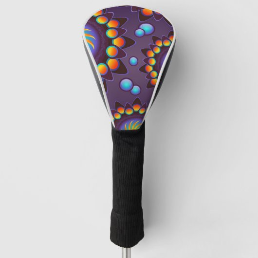 Textur | Zazzle_Growshop. Golf Headcover (Vorderseite)