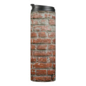 Textur. Ziegel. Wand. Ein Hintergrund mit Attribut Thermosbecher (Nach rechts gedreht)