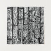 Textur, Ziegelstein, Hintergrund. Bricktextur mit Wandteppich (Vorderseite (Horizontal))