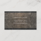 Textur / zwei Töne Visitenkarte (Rückseite)