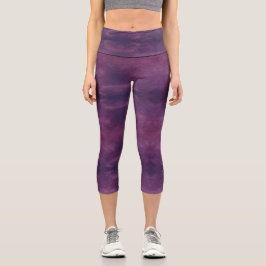 Textura #10 de la obra Fantasía y realidad Capri Leggings