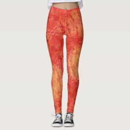 Textura #10 de obra Horizonte Leggings
