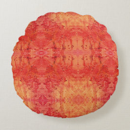 Textura #10 de obra Horizonte Rundes Kissen