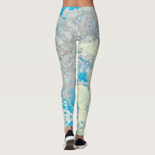 Textura #10 de obra La roca Leggings (Rückseite)