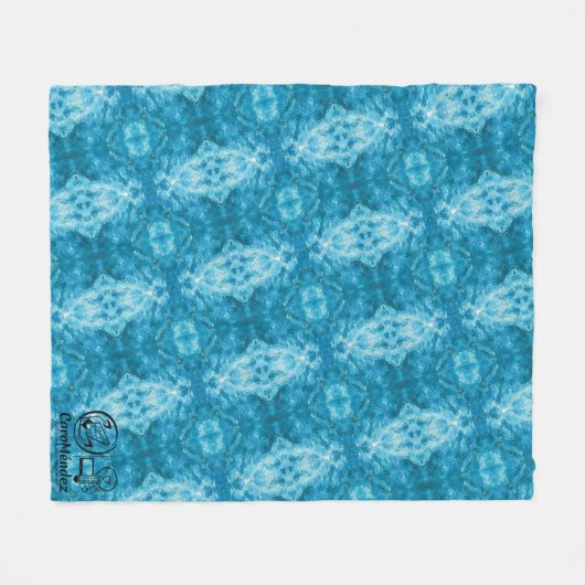 Textura #11 de la obra Cerezas Fleecedecke (Vorderseite (Horizontal))