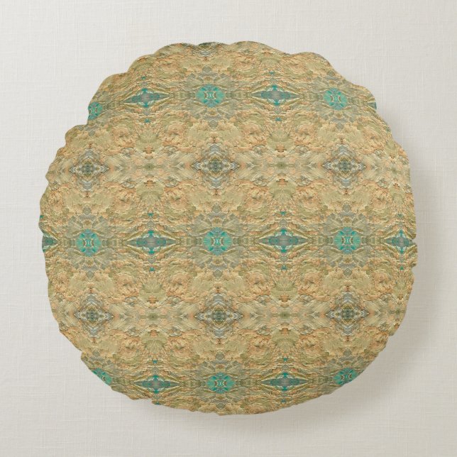 Textura #11 de obra Amanecer Rundes Kissen (Vorderseite)