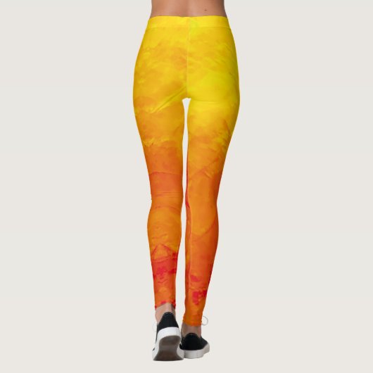 Textura #12 de la obra Fantasía y realidad Leggings (Rückseite)