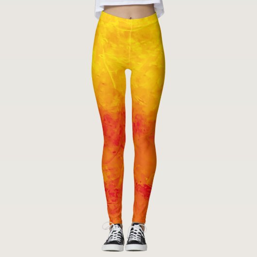 Textura #12 de la obra Fantasía y realidad Leggings (Vorderseite)