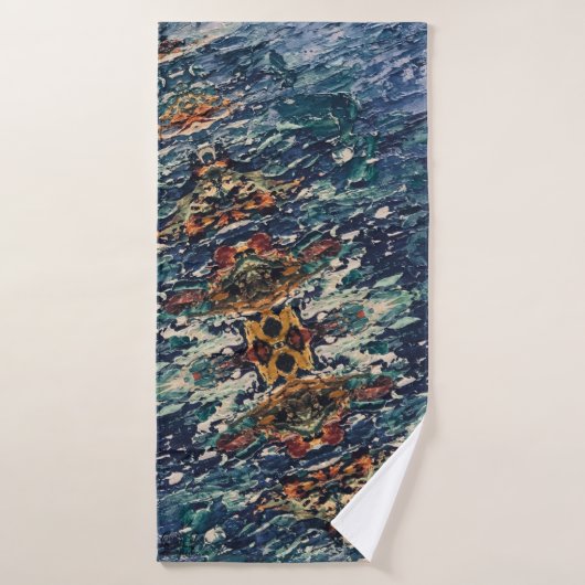 Textura #12 de obra Amanecer Badehandtuch (Badehandtuch)