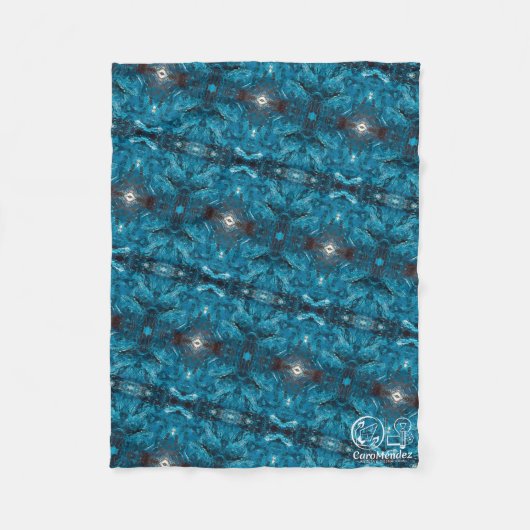 Textura #12 de obra Horizonte Fleecedecke (Vorderseite)