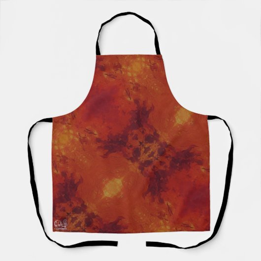 Textura #13 de la obra Nuit Schürze (Vorderseite)