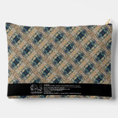 Textura #13 de obra Amanecer Zubehörtasche (Rückseite)