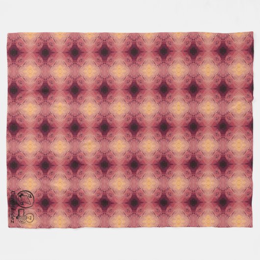 Textura #13 de obra Horizonte Fleecedecke (Vorderseite (Horizontal))