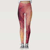 Textura #13 de obra Horizonte Leggings (Vorderseite)