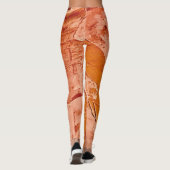 Textura #14 de la obra El corazón de los... Leggings (Rückseite)