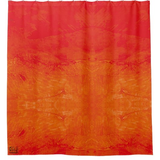 Textura #14 de la obra Fantasía y realidad Duschvorhang (Vorderseite)