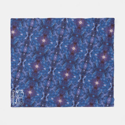 Textura #15 de obra Horizonte Fleecedecke (Vorderseite (Horizontal))